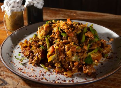 Goat kottu